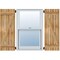 Ekena Millwork Spaced Board-n-Batten Shutters w/Z-Bar, Rough Sawn Western Red Cedar, 23W x 59H, PR RBS06Z23X059RWR - alternate 1